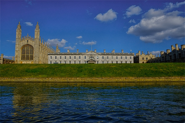 Kings College Cambridge Picture Board by Dean Messenger