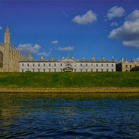 Buy canvas prints of Kings College Cambridge by Dean Messenger