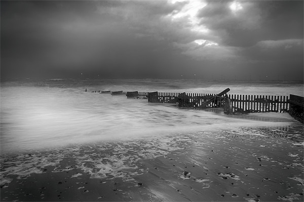 Caister Beach at Dawn Picture Board by Dean Messenger