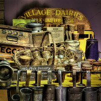 Buy canvas prints of The victorian Dairy by Dean Messenger