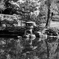 Buy canvas prints of Kyoto japanese Gardens by Dean Messenger