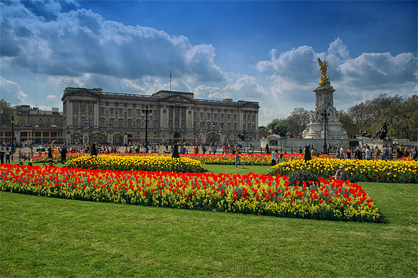 Buckingham Palace Picture Board by Dean Messenger