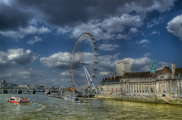 The London Eye Picture Board by Dean Messenger
