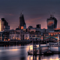 Buy canvas prints of London Skyline by Dean Messenger