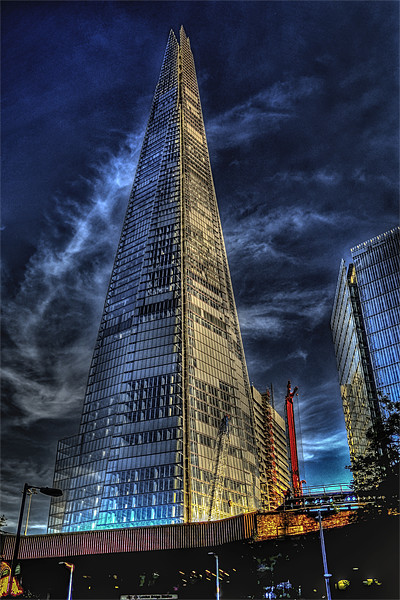 The Shard Picture Board by Dean Messenger