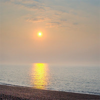 Buy canvas prints of Dungeness Beach Sunrise by Dean Messenger