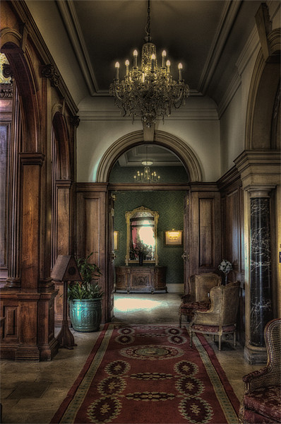Addington Palace, the Hallway Picture Board by Dean Messenger