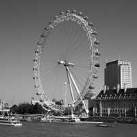 Buy canvas prints of the London Eye by Dean Messenger