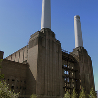 Buy canvas prints of Battersea Power Station by Dean Messenger