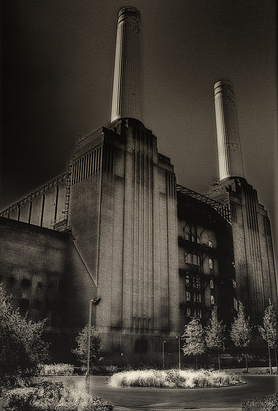 battersea Power station Picture Board by Dean Messenger