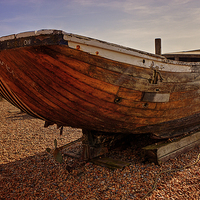 Buy canvas prints of Old Brighton Boat by Dean Messenger