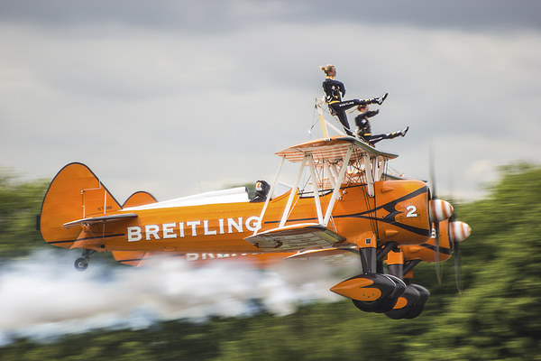 Breitling Wing Walkers Picture Board by Dean Messenger