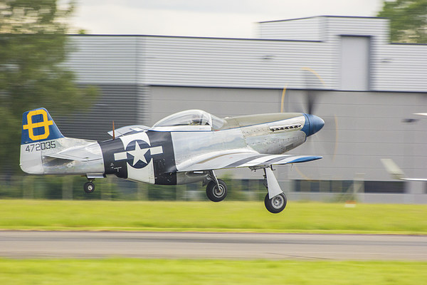 P-51D Mustang Picture Board by Dean Messenger