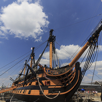 Buy canvas prints of  HMS Victory by Dean Messenger