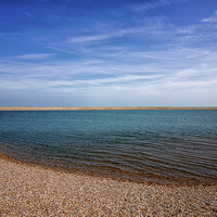 Buy canvas prints of  Pagham Harbour Inlet by Dean Messenger