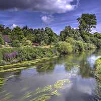 Buy canvas prints of  The River Arun by Dean Messenger