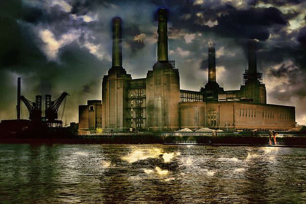  Battersea Power station Picture Board by Dean Messenger