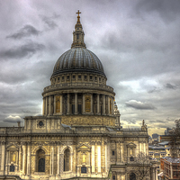 Buy canvas prints of  St Paul's Cathedral by Dean Messenger
