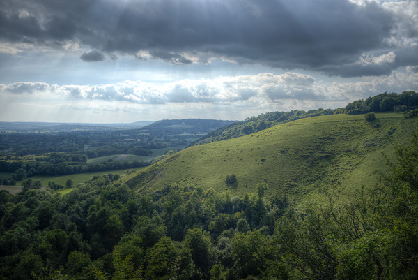 Reigate hill Picture Board by Dean Messenger