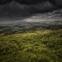 Buy canvas prints of Bodmin moor  approaching storms by Dean Messenger