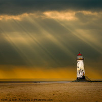 Buy canvas prints of talacre storms by meirion matthias