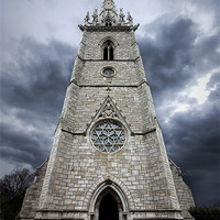 Buy canvas prints of bodelwydden marble church by meirion matthias