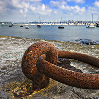 Buy canvas prints of the harbour wall by meirion matthias