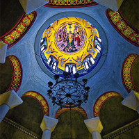 Buy canvas prints of The baptistery of Lydia by meirion matthias