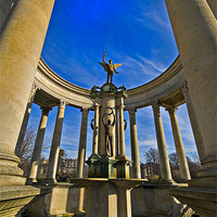 Buy canvas prints of welsh national war memorial by meirion matthias