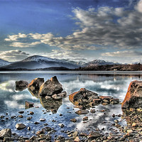 Buy canvas prints of Loch Lomond by Fiona Messenger