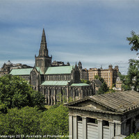 Buy canvas prints of Glasgow Cathedral by Fiona Messenger