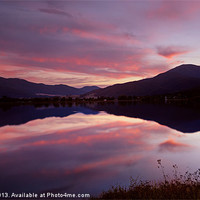 Buy canvas prints of Reflections of Bogong by Mark Lucey