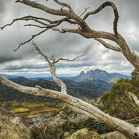 Buy canvas prints of Cresta Valley - Mt Buffalo by Mark Lucey