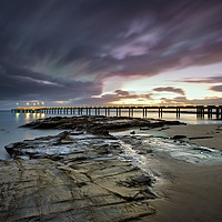 Buy canvas prints of The Pier @ Lorne by Mark Lucey