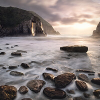 Buy canvas prints of Church Door Cove by Chris Frost