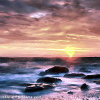 Buy canvas prints of Stormy Sunrise by Chris Frost