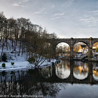 Buy canvas prints of Knaresborough Reflections by Chris Frost