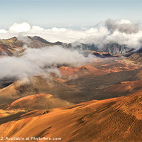 Buy canvas prints of Haleakala Volcano Maui by Chris Frost