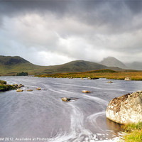 Buy canvas prints of Loch Na Swirl by Chris Frost