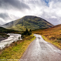 Buy canvas prints of Road to Glen Coe by Chris Frost