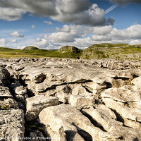 Buy canvas prints of Limestone Pavements at Malham by Chris Frost