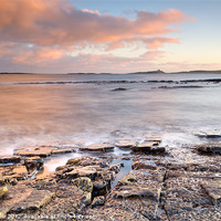 Buy canvas prints of Long way to Dunstanburgh Castle by Chris Frost
