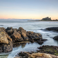Buy canvas prints of Path to Bamburgh Castle by Chris Frost