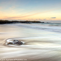 Buy canvas prints of At the Foot of Bamburgh Castle by Chris Frost