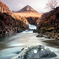 Buy canvas prints of Skyes Fairy Pools by Chris Frost