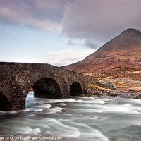 Buy canvas prints of Bridge over the Sligachan by Chris Frost
