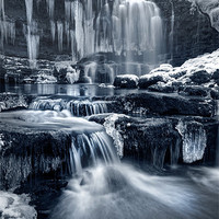 Buy canvas prints of The Falls at Scaleber Force by Chris Frost