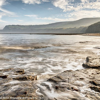 Buy canvas prints of Robin Hoods Bay Breakers by Chris Frost