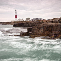 Buy canvas prints of Portland Bill Waves by Chris Frost