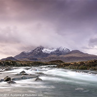 Buy canvas prints of Sligachan River by Chris Frost